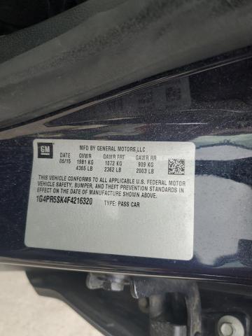 2015 BUICK VERANO CON 1G4PR5SK4F4216320