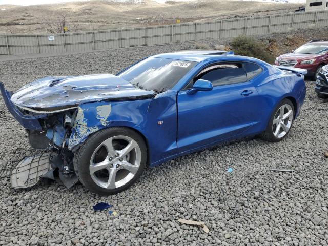 CHEVROLET CAMARO LT 2016 blue coupe gas 1G1FD1RX1G0153459 photo #1