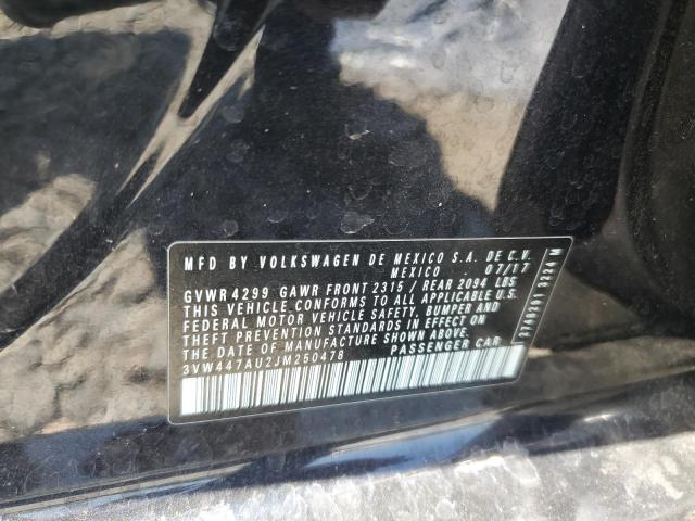 2018 VOLKSWAGEN GOLF GTI 3VW447AU2JM250478