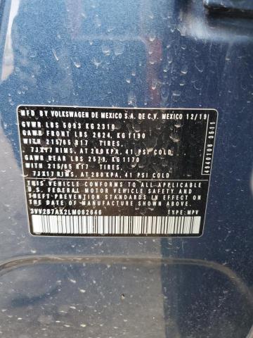 2020 VOLKSWAGEN TIGUAN SE - 3VV2B7AX2LM082646