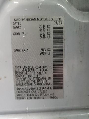 2024 NISSAN ALTIMA SR - 1N4AL4CV6RN329446