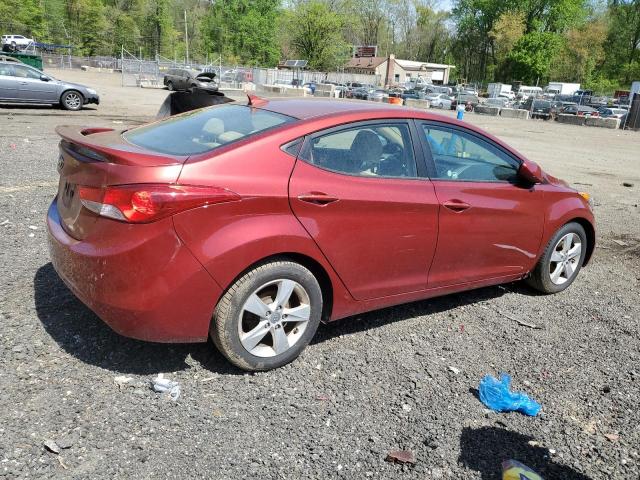 Vin: 5npdh4ae4dh344760, lot: 54117015, hyundai elantra gls 20133