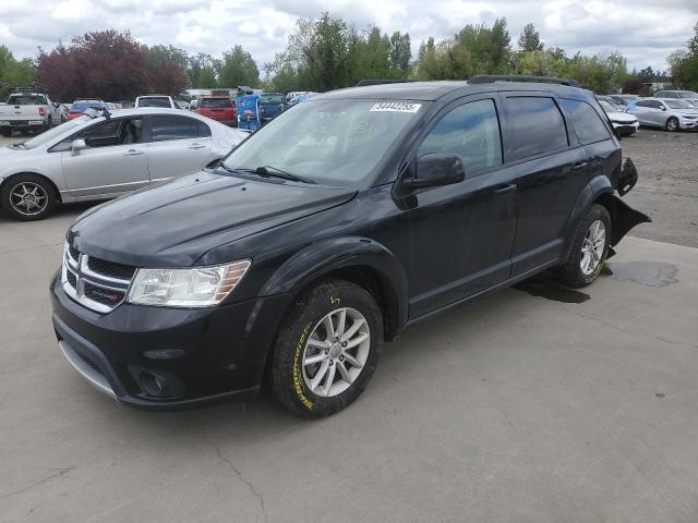 DODGE JOURNEY SX 2014 black  flexible fuel 3C4PDDBGXET190694 photo #1