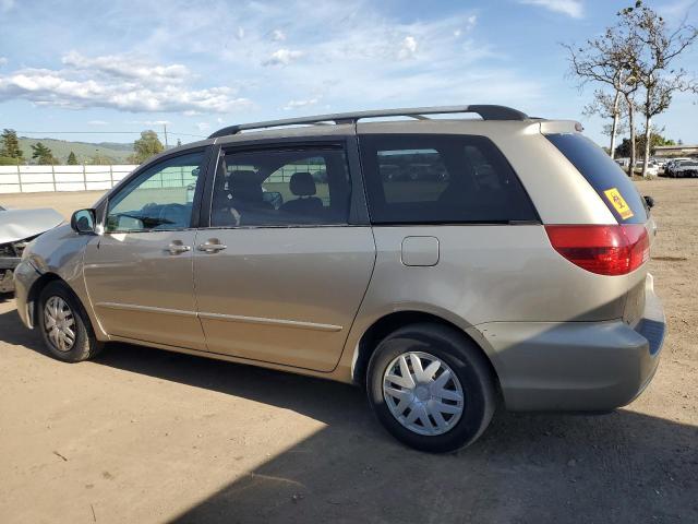 TOYOTA SIENNA 2004 beige  gas 5TDZA23C54S191312 photo #3