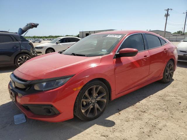 Vin: 2hgfc2f8xlh524915, lot: 53129715, honda civic sport 2020 img_1