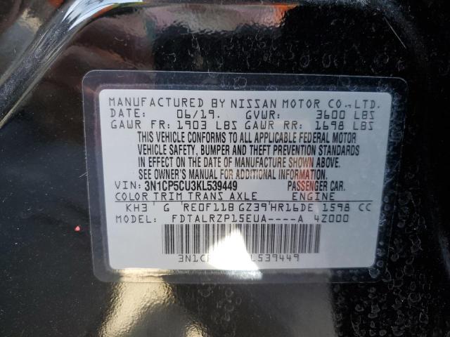 2019 NISSAN KICKS S - 3N1CP5CU3KL539449