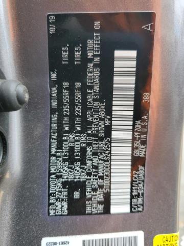 2020 TOYOTA SIENNA XLE - 5TDDZ3DC0LS242575