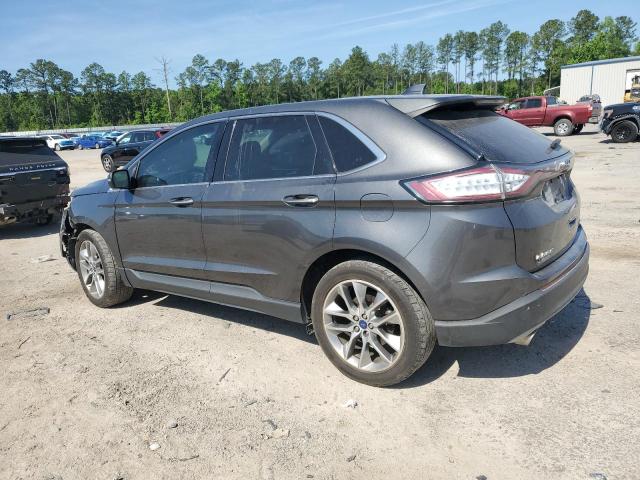 Vin: 2fmpk4k83hbb83242, lot: 55079025, ford edge titanium 20172