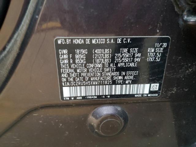 2021 HONDA HR-V EX - 3CZRU5H5XMM711825
