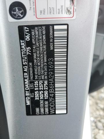 2017 MERCEDES-BENZ E 300 - WDDZF4JB6HA291693