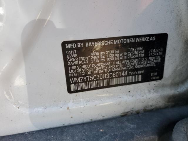 2017 MINI COOPER S C WMZYT5C30H3D80144