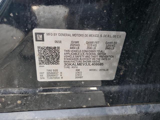 2018 GMC TERRAIN SL - 3GKALMEV3JL408685