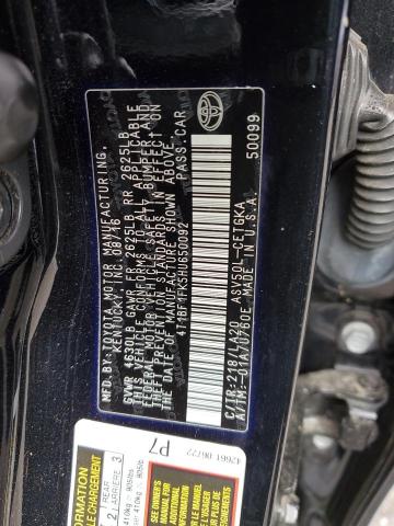 2017 TOYOTA CAMRY LE - 4T1BF1FK5HU650092
