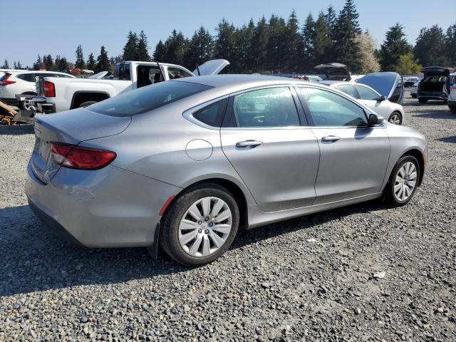 CHRYSLER 200 LX 2015 silver  gas 1C3CCCFB8FN511129 photo #4