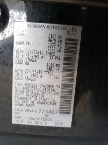 2017 NISSAN ROGUE SV - 5N1AT2MV4HC773427