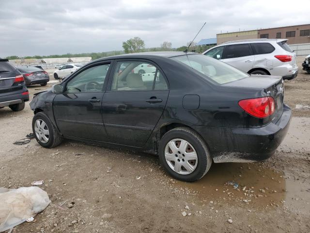 TOYOTA COROLLA CE 2006 black  gas 1NXBR32EX6Z699675 photo #3