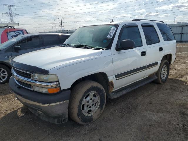 CHEVROLET TAHOE C150 2005 white  gas 1GNEC13V15J132865 photo #1
