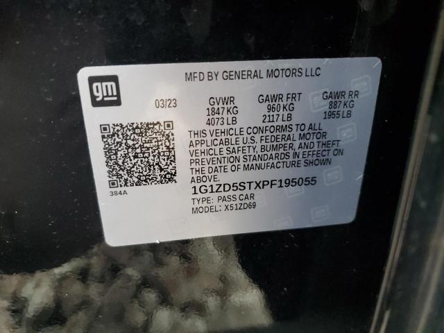 2023 CHEVROLET MALIBU LT - 1G1ZD5STXPF195055