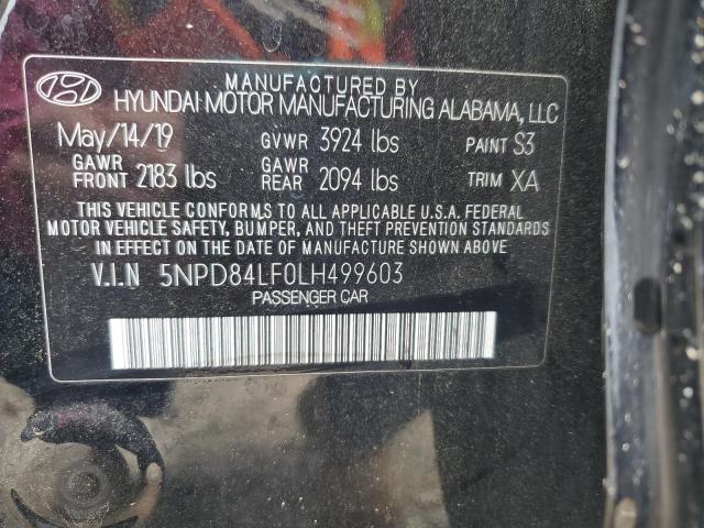 2020 HYUNDAI ELANTRA SE - 5NPD84LF0LH499603