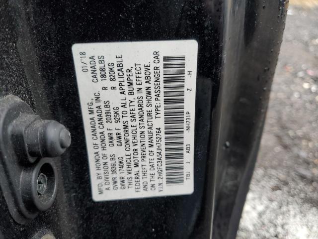 2018 HONDA CIVIC SI - 2HGFC3A54JH752764