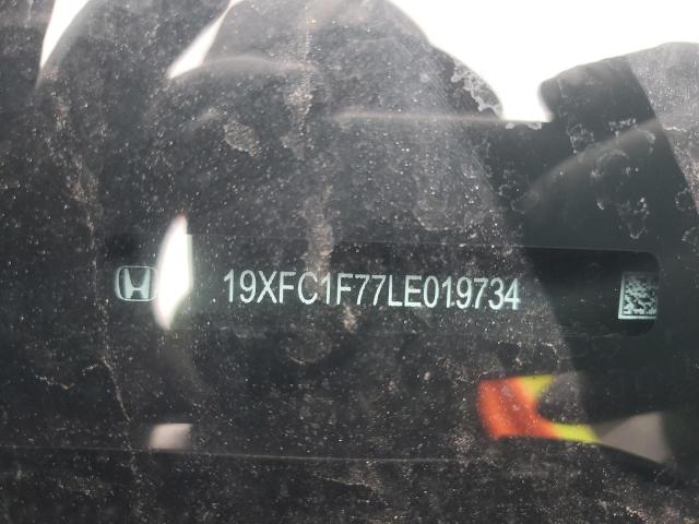 2020 HONDA CIVIC EXL 19XFC1F77LE019734