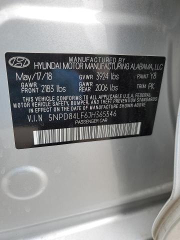 2018 HYUNDAI ELANTRA SE - 5NPD84LF6JH365546