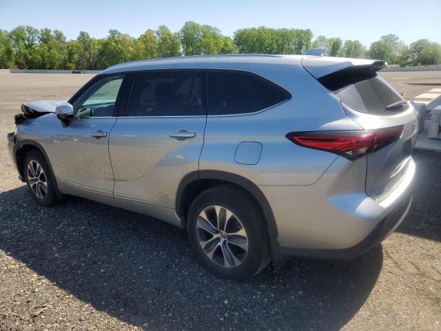 Vin: 5tdgzrbh3ms074401, lot: 54539505, toyota highlander xle 20212