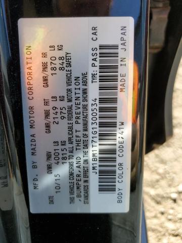 2016 MAZDA 3 SPORT - JM1BM1T71G1300534