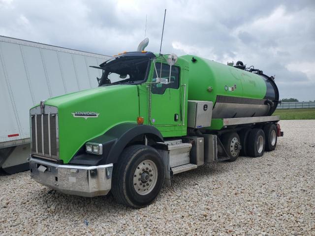 KENWORTH T800 2009 green tractor diesel 1XKDD09X79J251681 photo #3