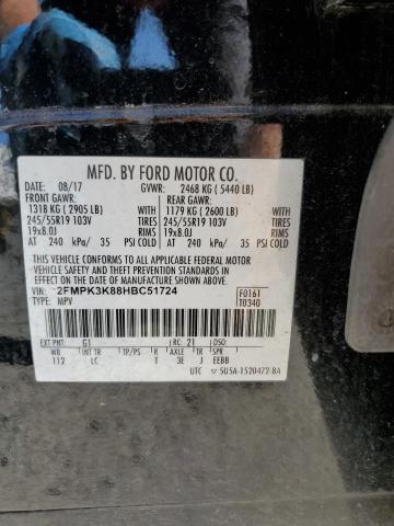 2017 FORD EDGE TITAN - 2FMPK3K88HBC51724