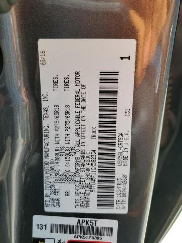 2016 TOYOTA TUNDRA DOU - 5TFUW5F11GX582334