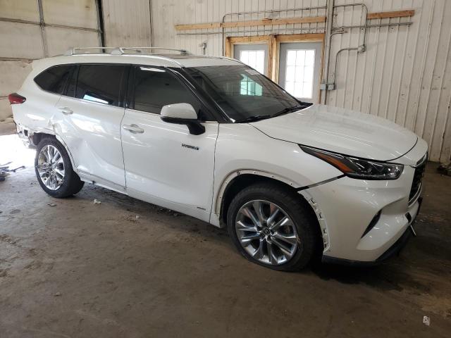 Vin: 5tdxbrchxms025702, lot: 53231575, toyota highlander hybrid limited 20214