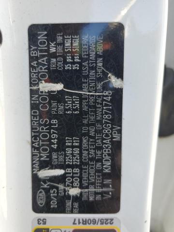 2016 KIA SPORTAGE L - KNDPB3AC8G7871748