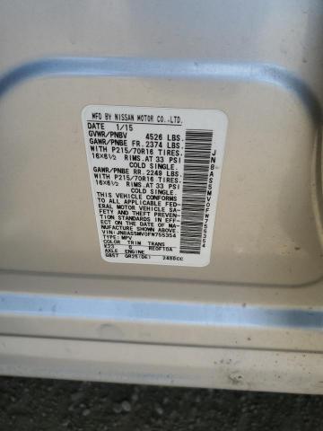 2015 NISSAN ROGUE SELE - JN8AS5MV0FW755354