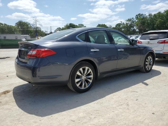 INFINITI M37 2011 charcoal sedan 4d gas JN1BY1AP8BM326422 photo #4