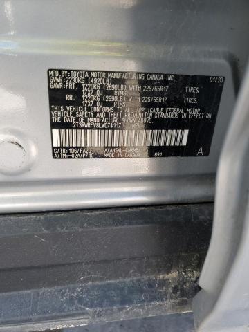 2020 TOYOTA RAV4 XLE - 2T3RWRFV8LW074117