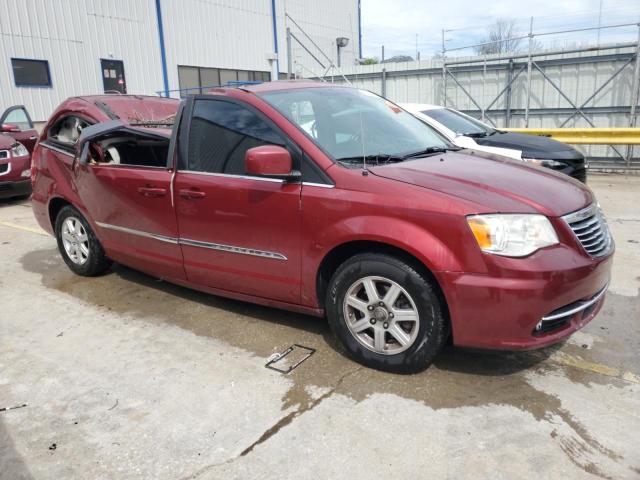 Vin: 2c4rc1bg5cr344254, lot: 52090205, chrysler minivan touring 20124