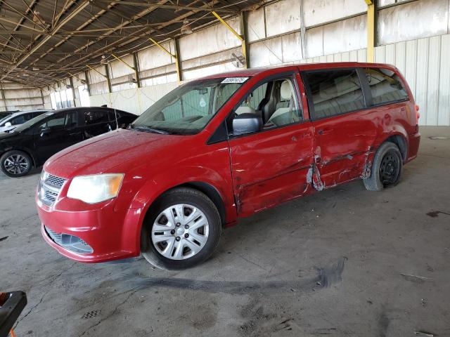 DODGE GRAND CARA 2014 red  flexible fuel 2C4RDGBG6ER365794 photo #1
