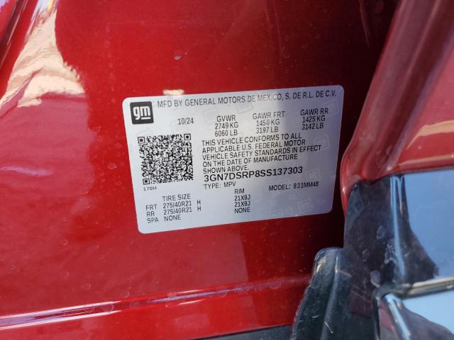2025 CHEVROLET EQUINOX RS 3GN7DSRP8SS137303