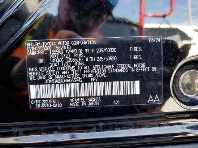 2024 SUBARU SOLTERRA P JTMABABA0RA063942