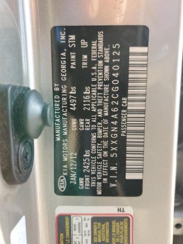 2012 KIA OPTIMA EX - 5XXGN4A62CG040125