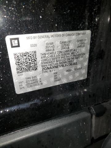 2020 CHEVROLET EQUINOX PR 2GNAXNEV9L6236361