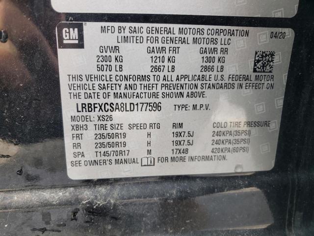 2020 BUICK ENVISION E - LRBFXCSA8LD177596