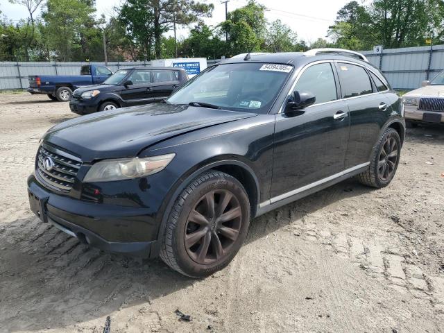 INFINITI FX45 2006 black  gas JNRBS08W56X401362 photo #1
