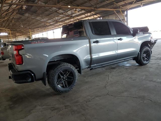 CHEVROLET SILVERADO 2021 gray  gas 1GCPYFED0MZ286634 photo #4
