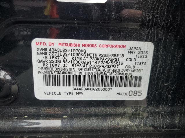 2016 MITSUBISHI OUTLANDER - JA4AP3AW3GZ050007