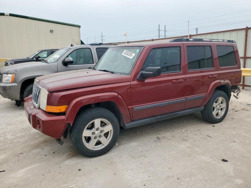 JEEP COMMANDER 2007 burgundy  gas 1J8HG48K27C697717 photo #1