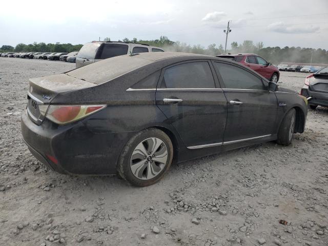 HYUNDAI SONATA HYB 2014 black  hybrid engine KMHEC4A41EA111613 photo #4