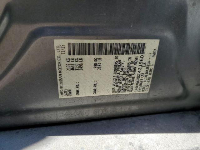 2016 NISSAN MAXIMA 3.5 - 1N4AA6AP0GC421960