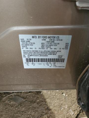 2020 FORD EDGE SE - 2FMPK3G91LBA92684